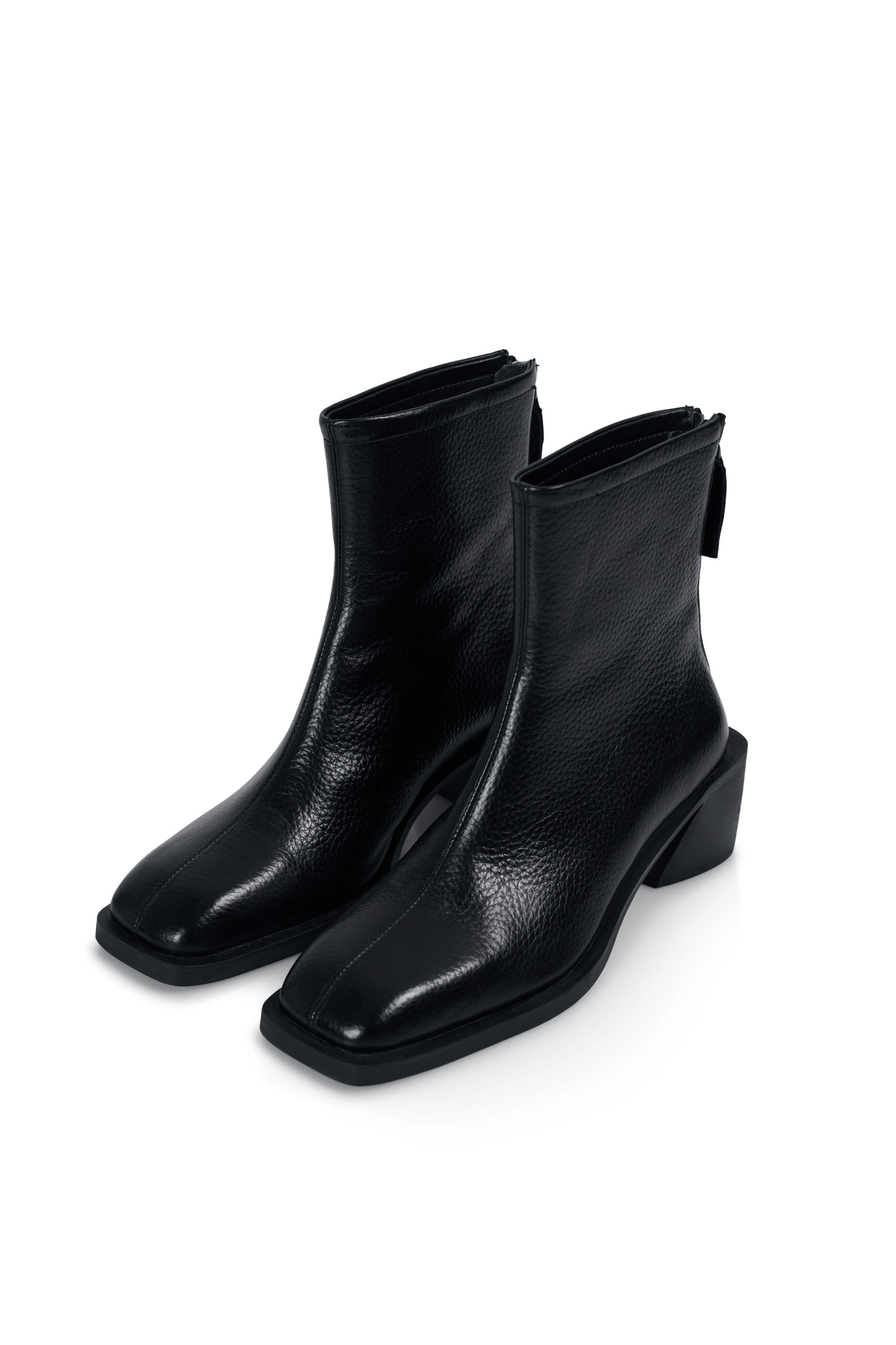 Brooklyn Square Toe Boot - Black