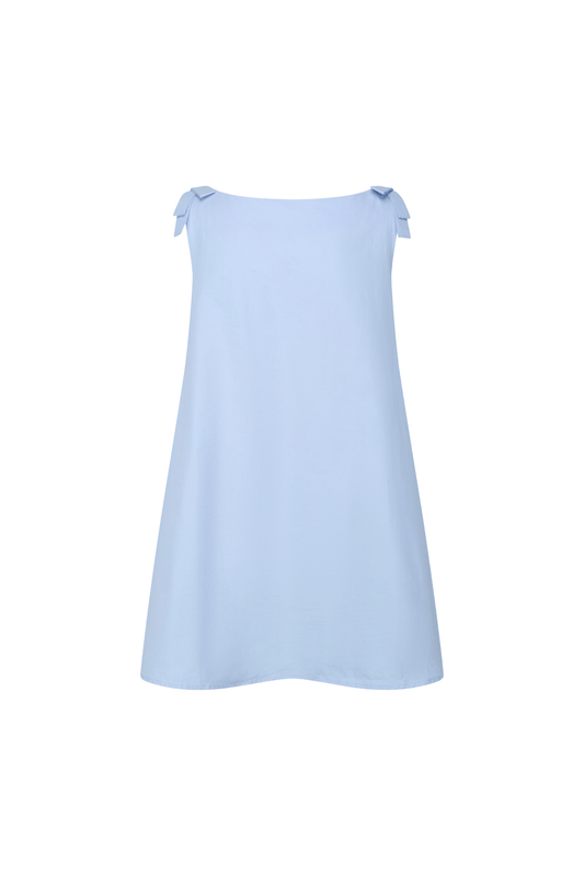 Margie Pinny Dress - Baby Blue