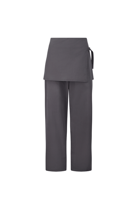 Fifi Layered Trouser - Taupe