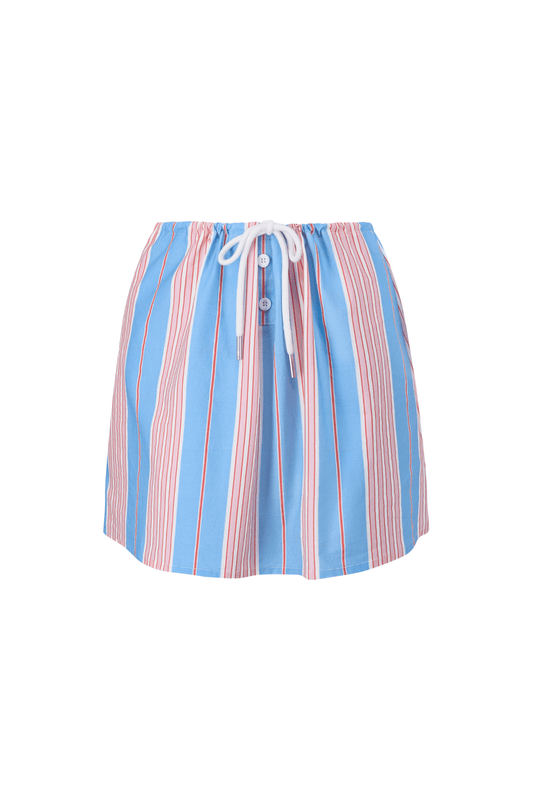 Eastern Skirt - Baby Blue/Pink