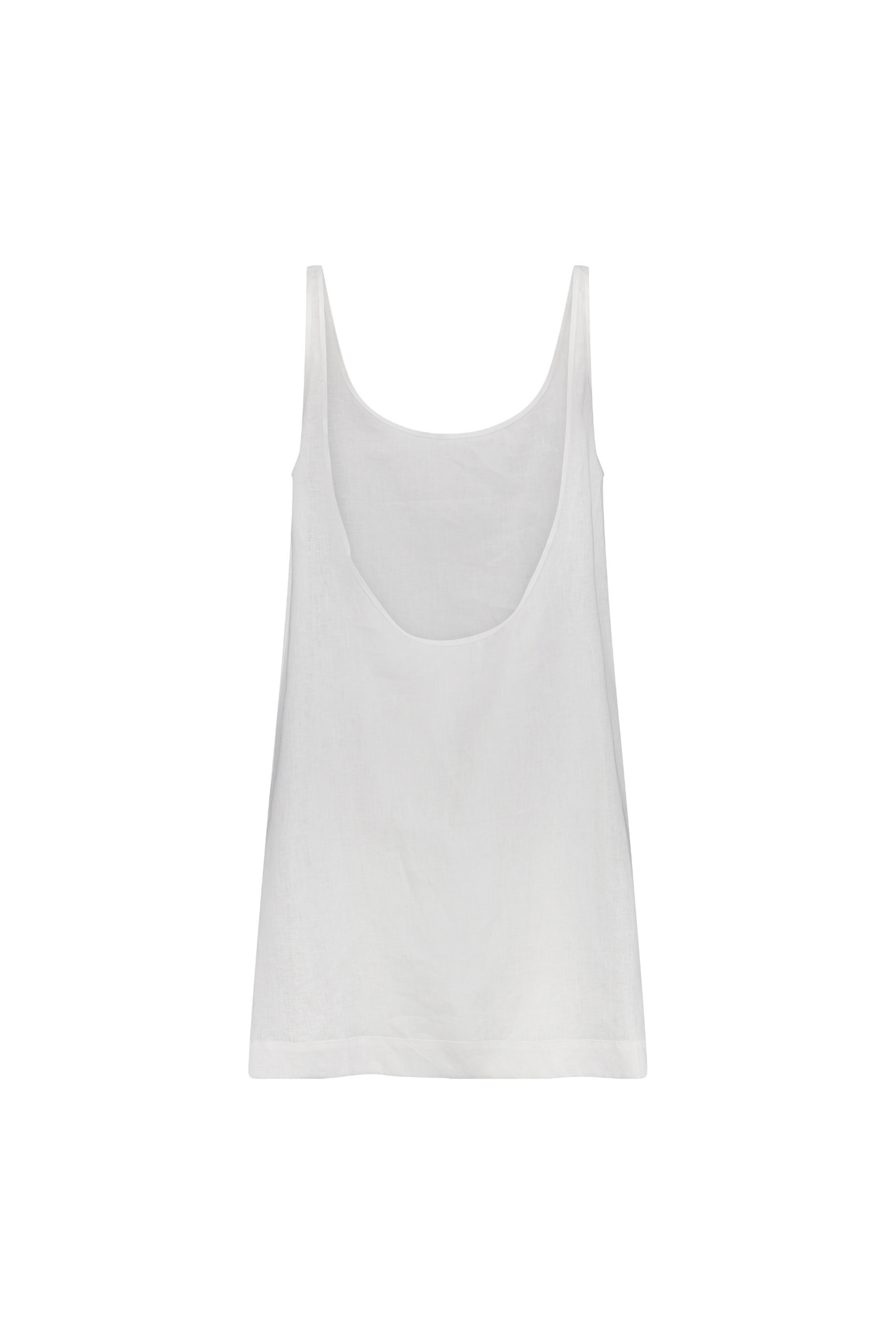 Palermo Low Back Dress - White