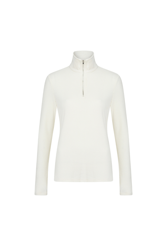 Cardrona 1/4 Zip - Cream
