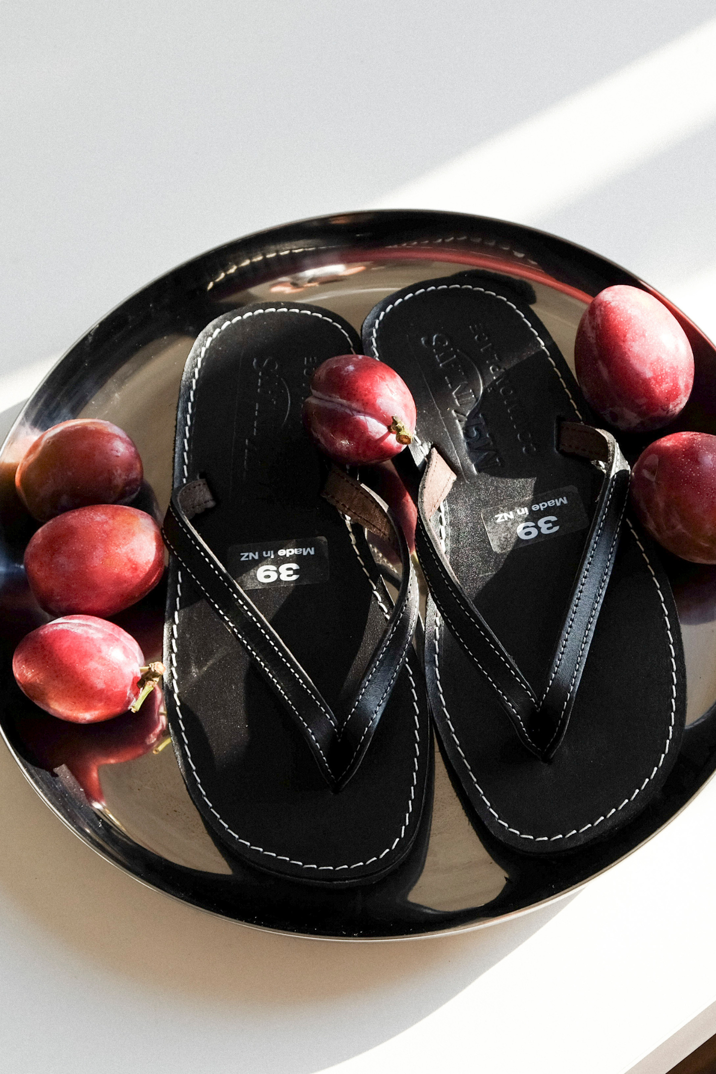 Mckinlays x Commonplace Boundary Sandal - Black/White