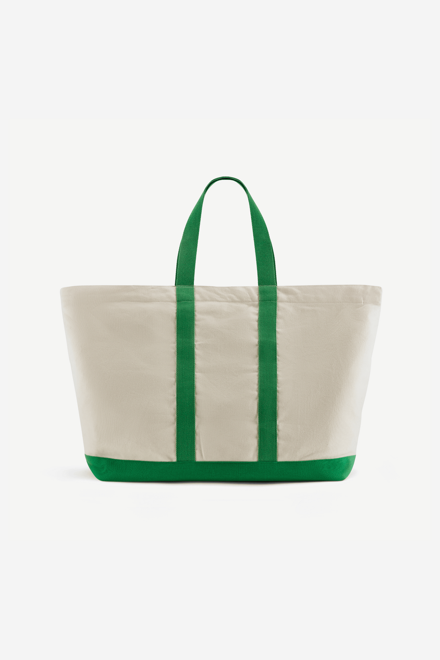 CPD Classico XL Tote - Green/Cream