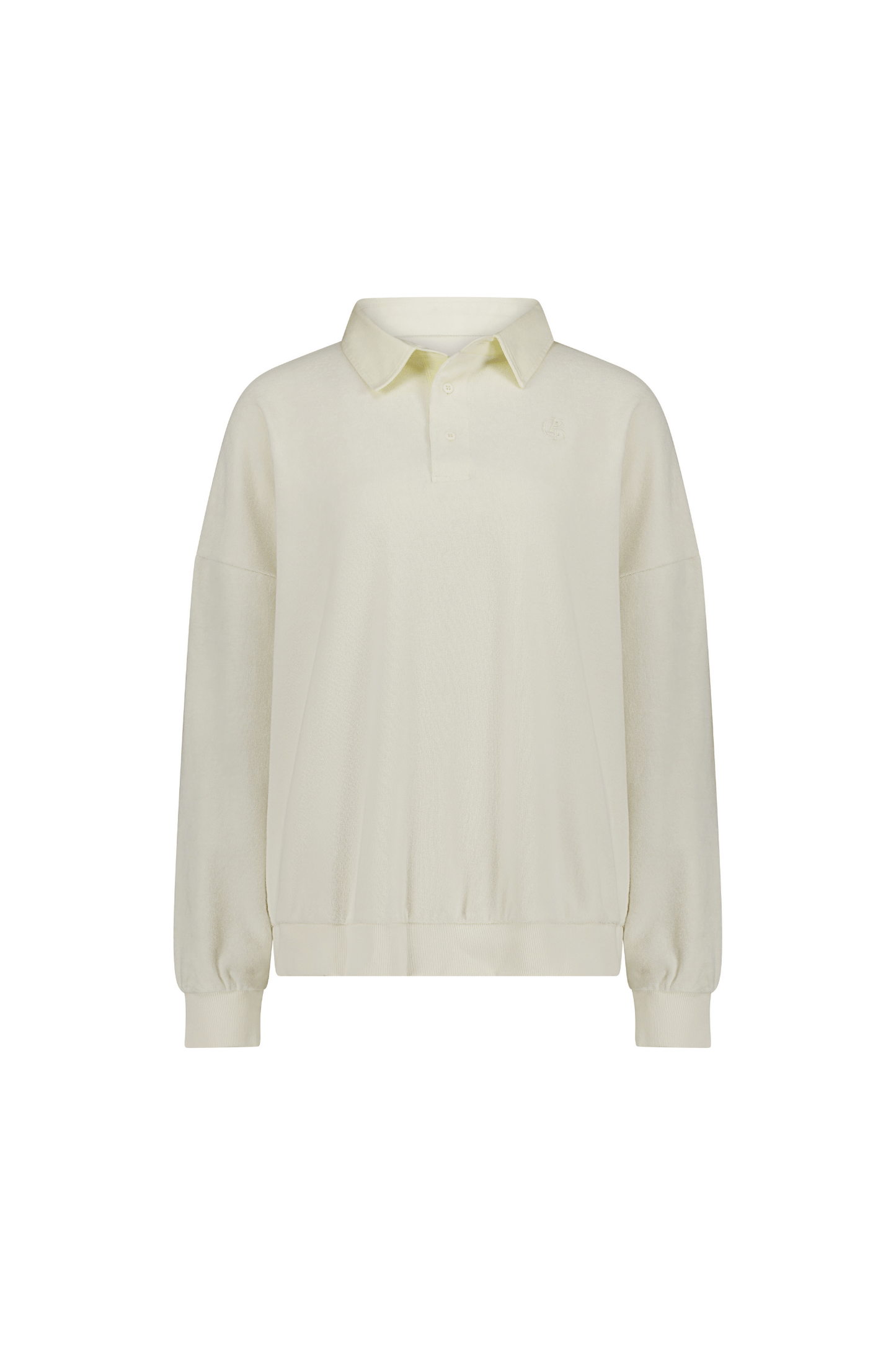 Terry Towelling Pullover - Vanilla