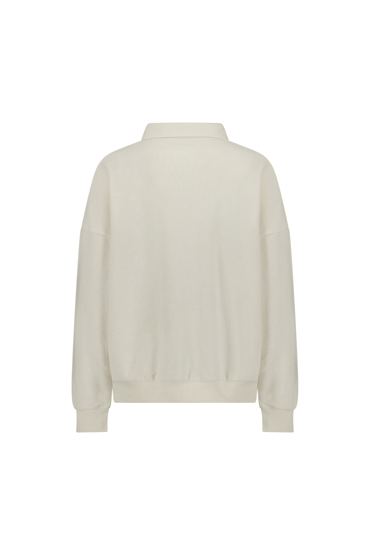 Terry Towelling Pullover - Vanilla