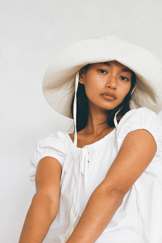 Rosemary Hat - Cream