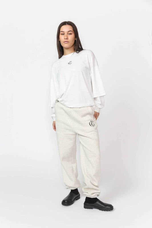 Claremont Trackpant - Grey Marle