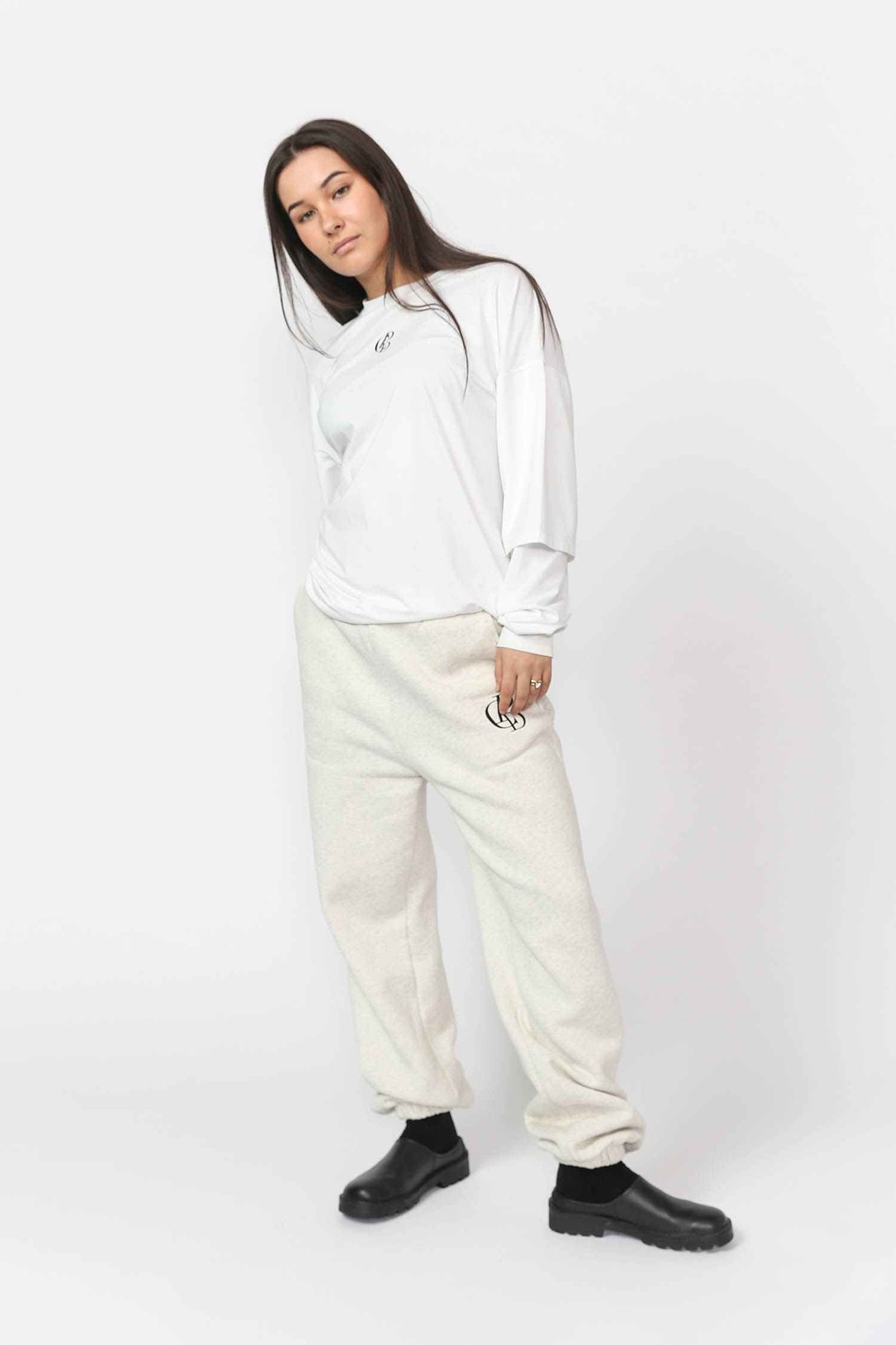 Claremont Trackpant - Grey Marle