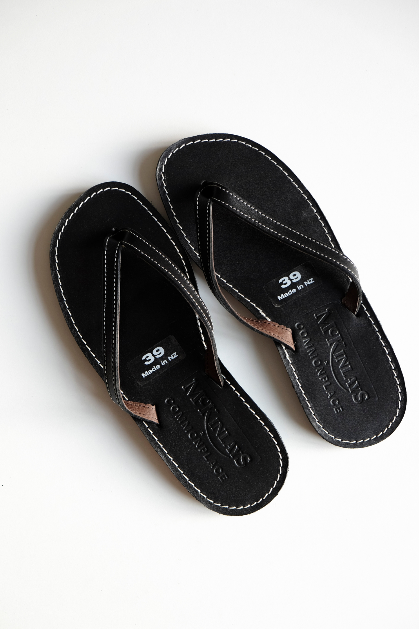 Mckinlays x Commonplace Boundary Sandal - Black/White