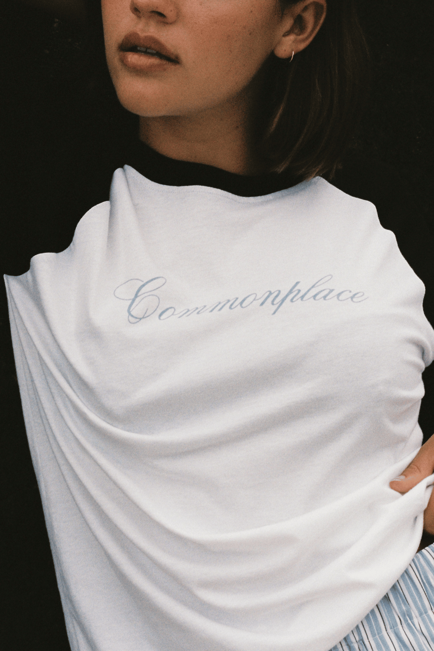 Cursive Raglan T-Shirt