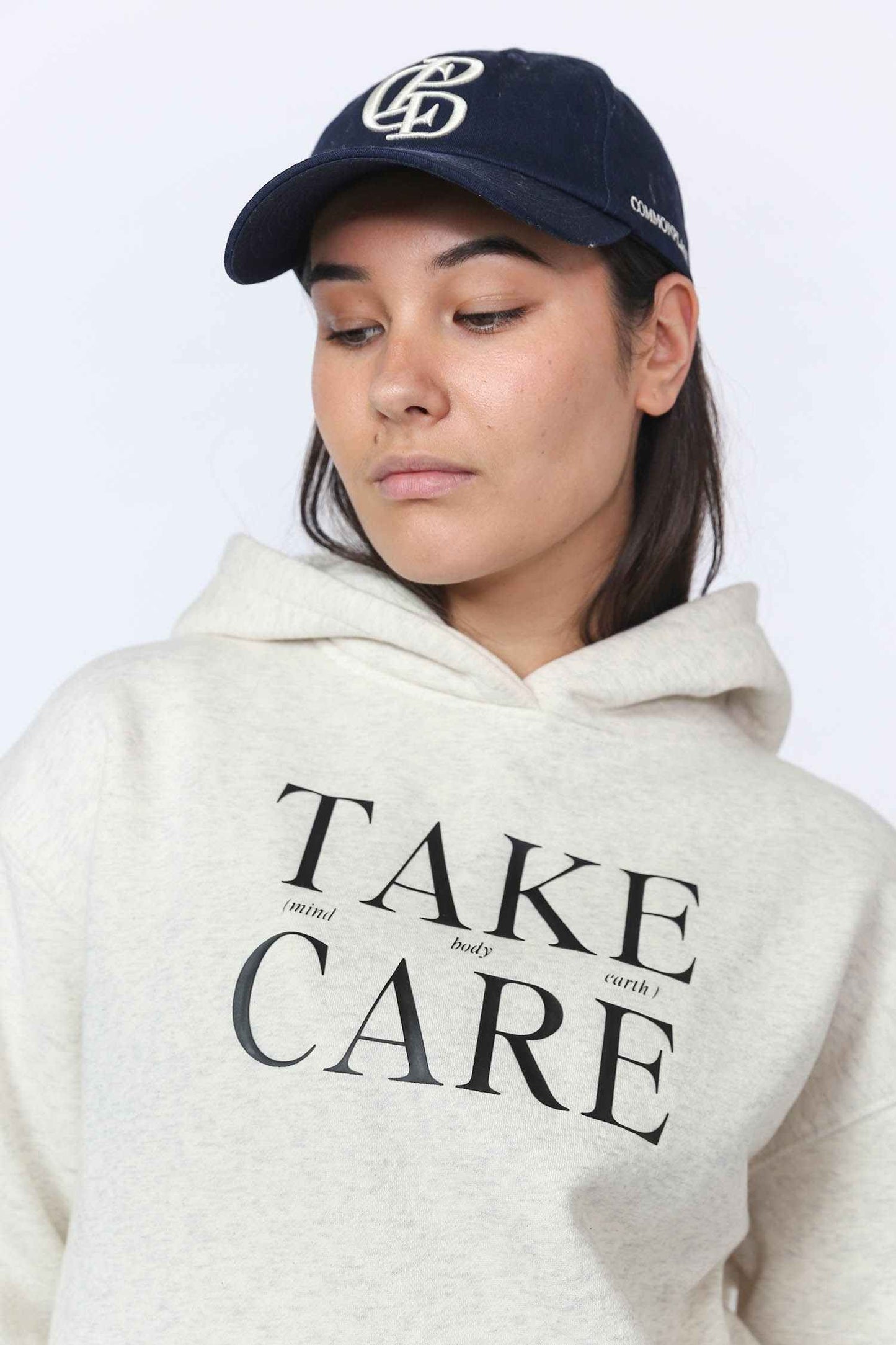 Take Care Hoodie - Grey Marle