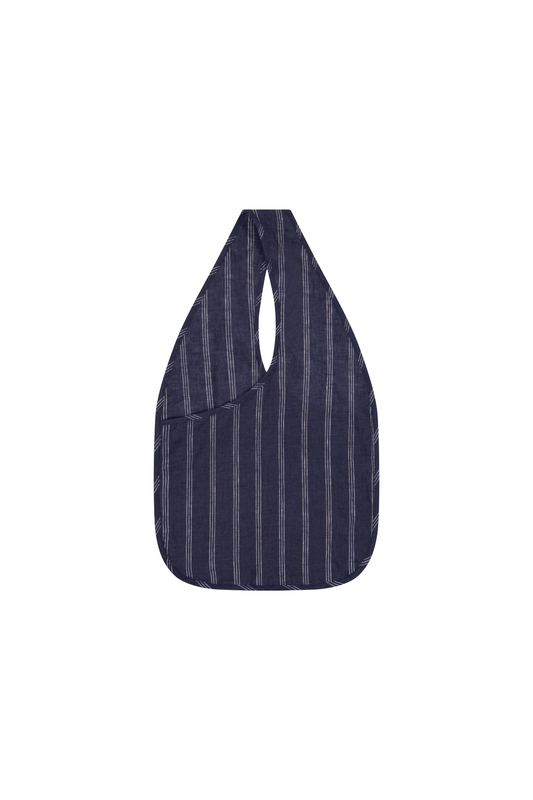 Holiday Bag - Navy / White Stripe