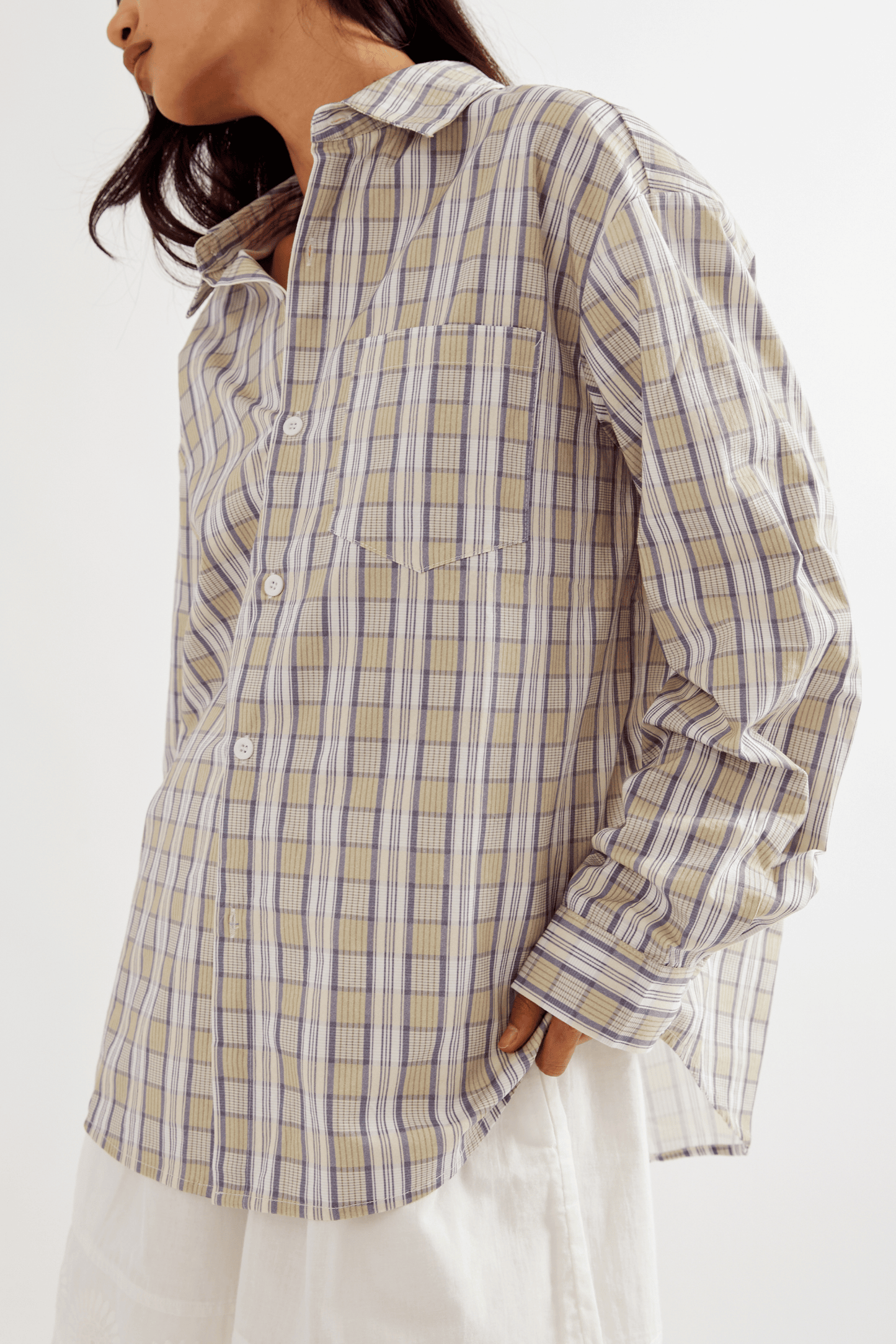 Greenworld Button Down - Sage