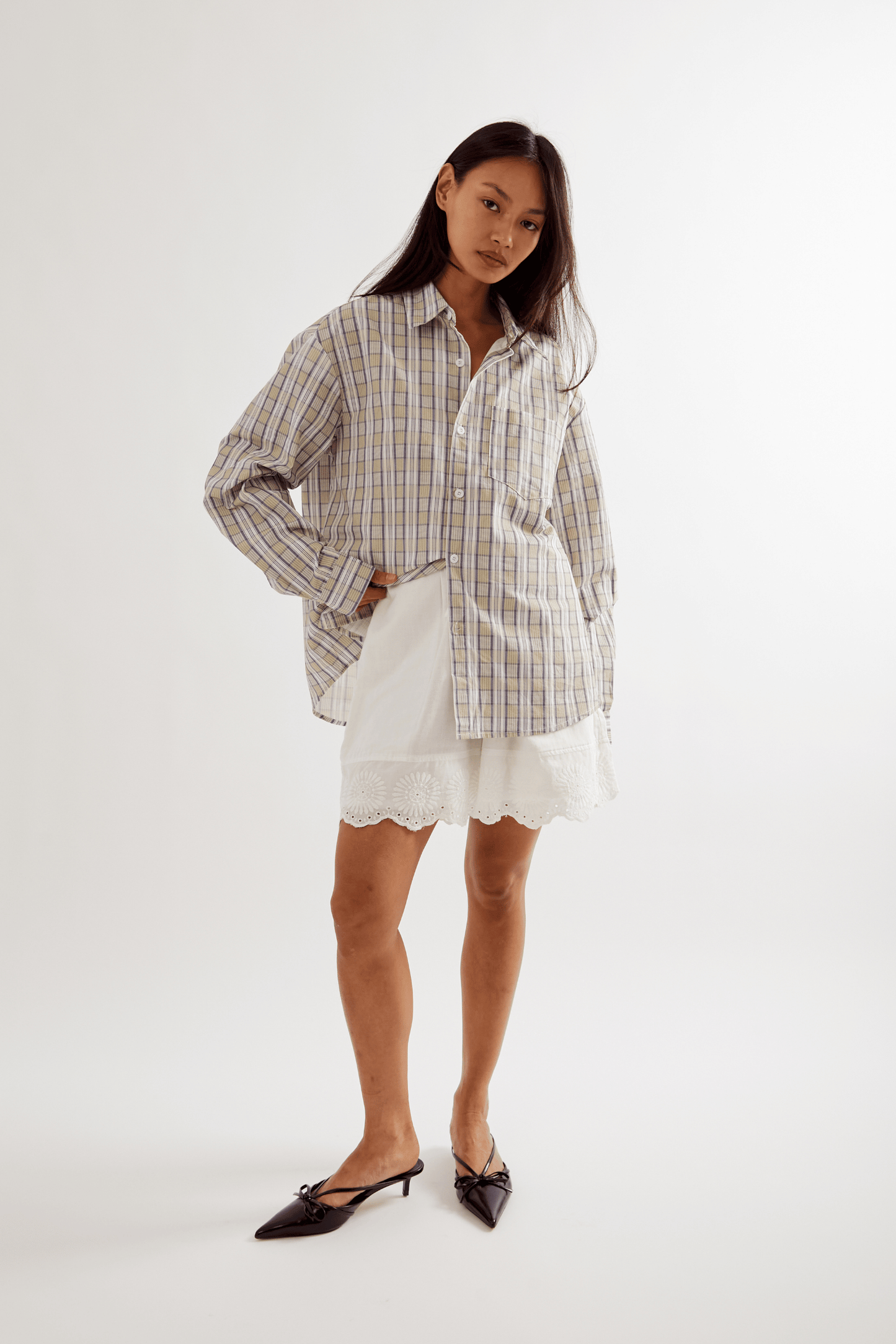 Greenworld Button Down - Sage