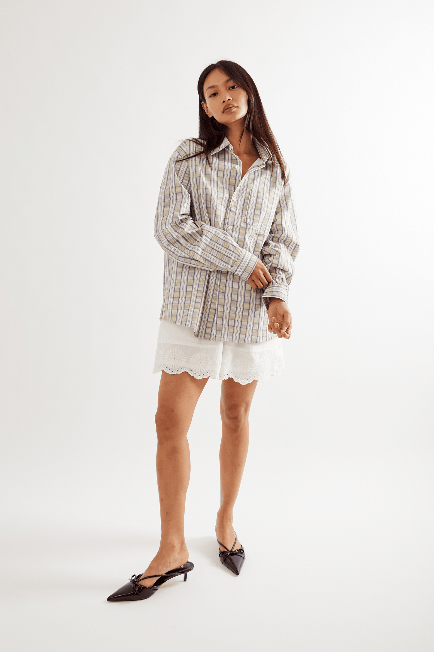 Greenworld Button Down - Sage