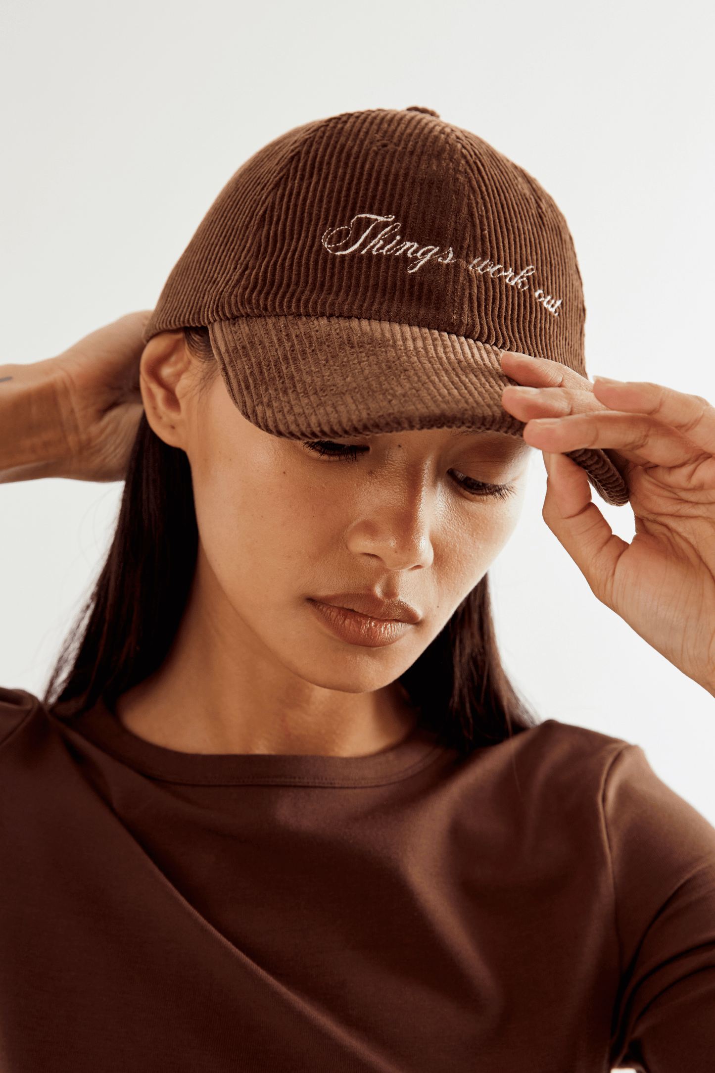 Things Work Cap - Choc Cord