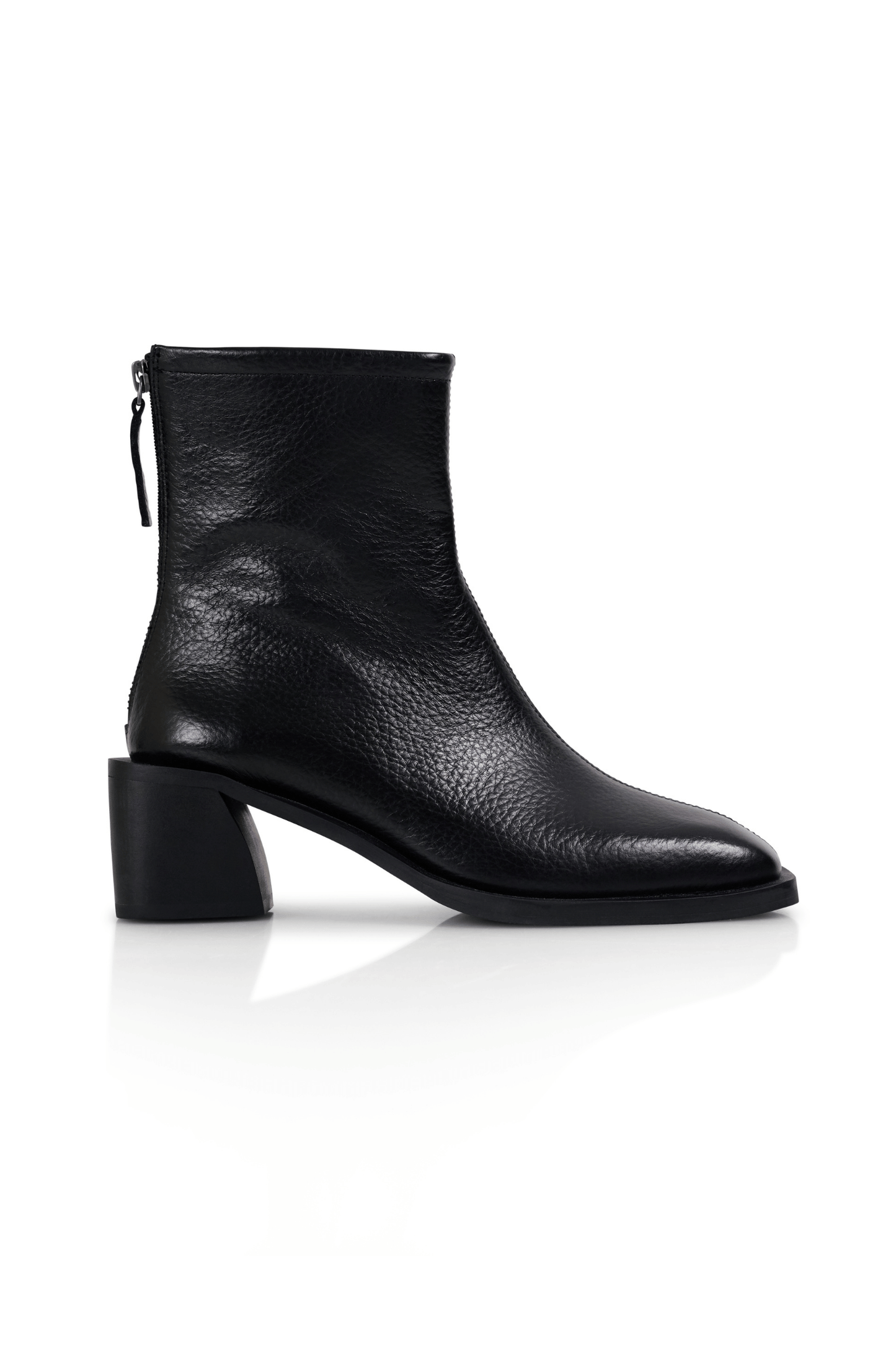 Brooklyn Square Toe Boot - Black