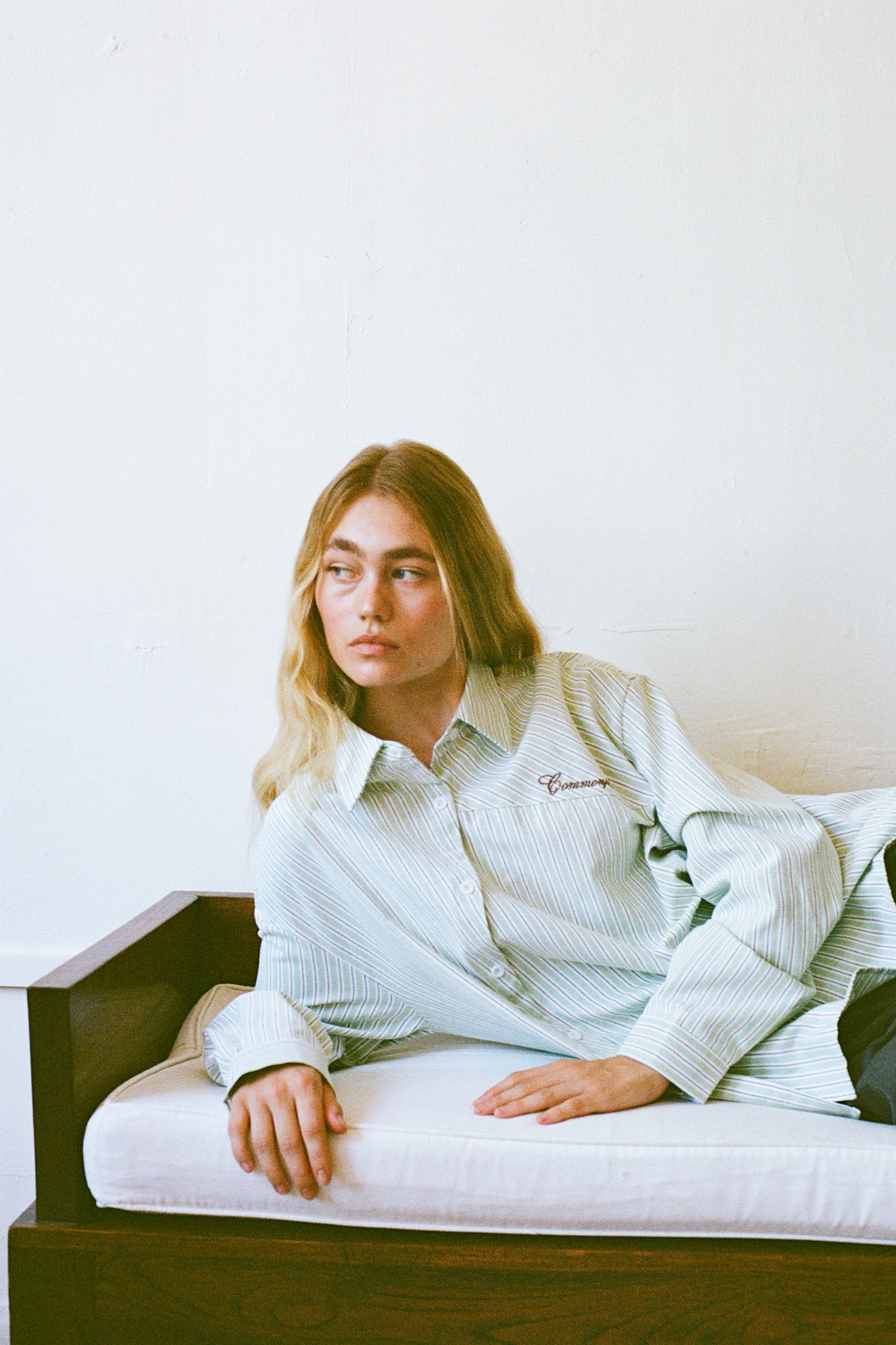 Cortez Shirt - Mint Stripe