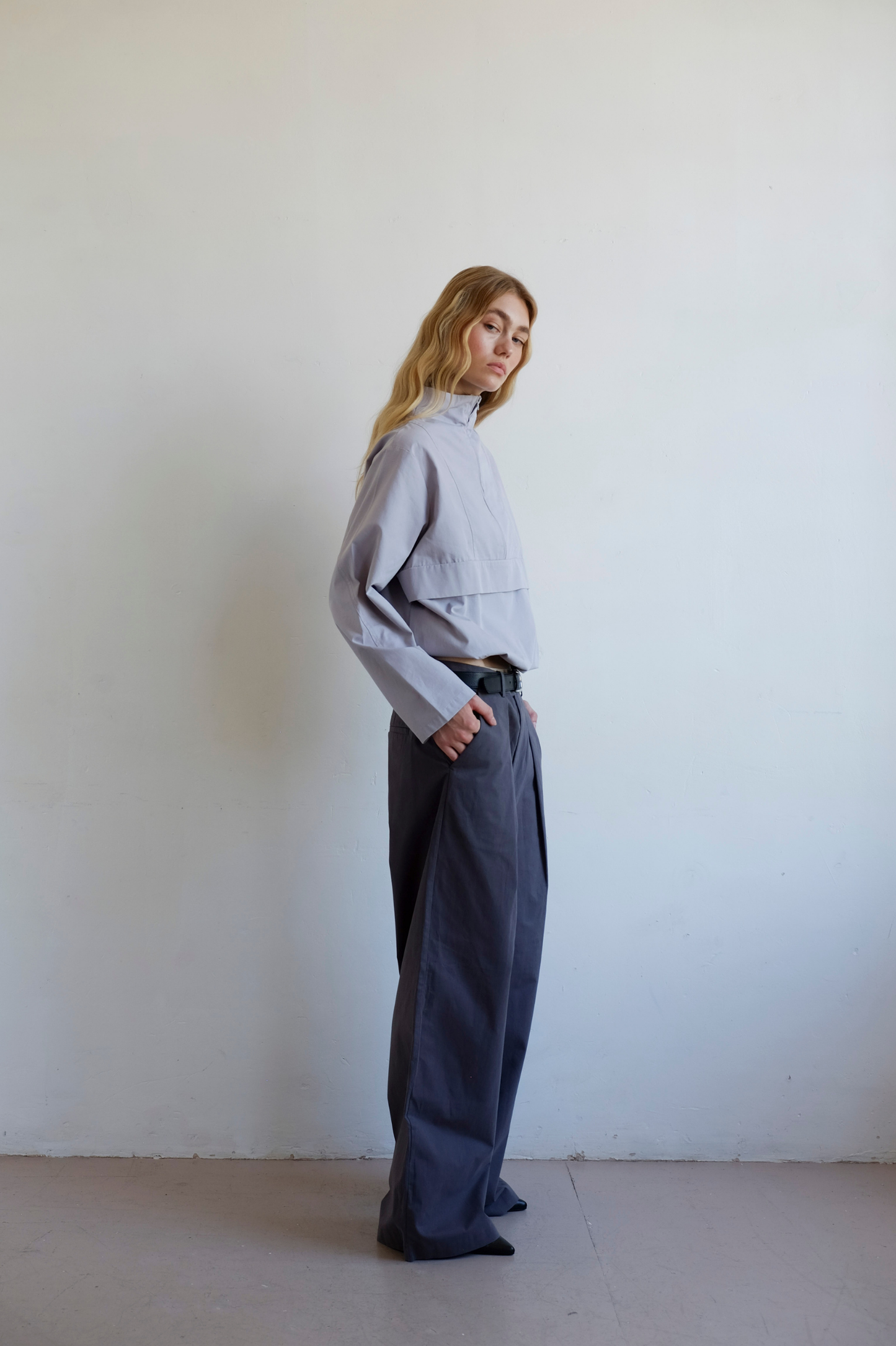 Addington Half Zip - Grey