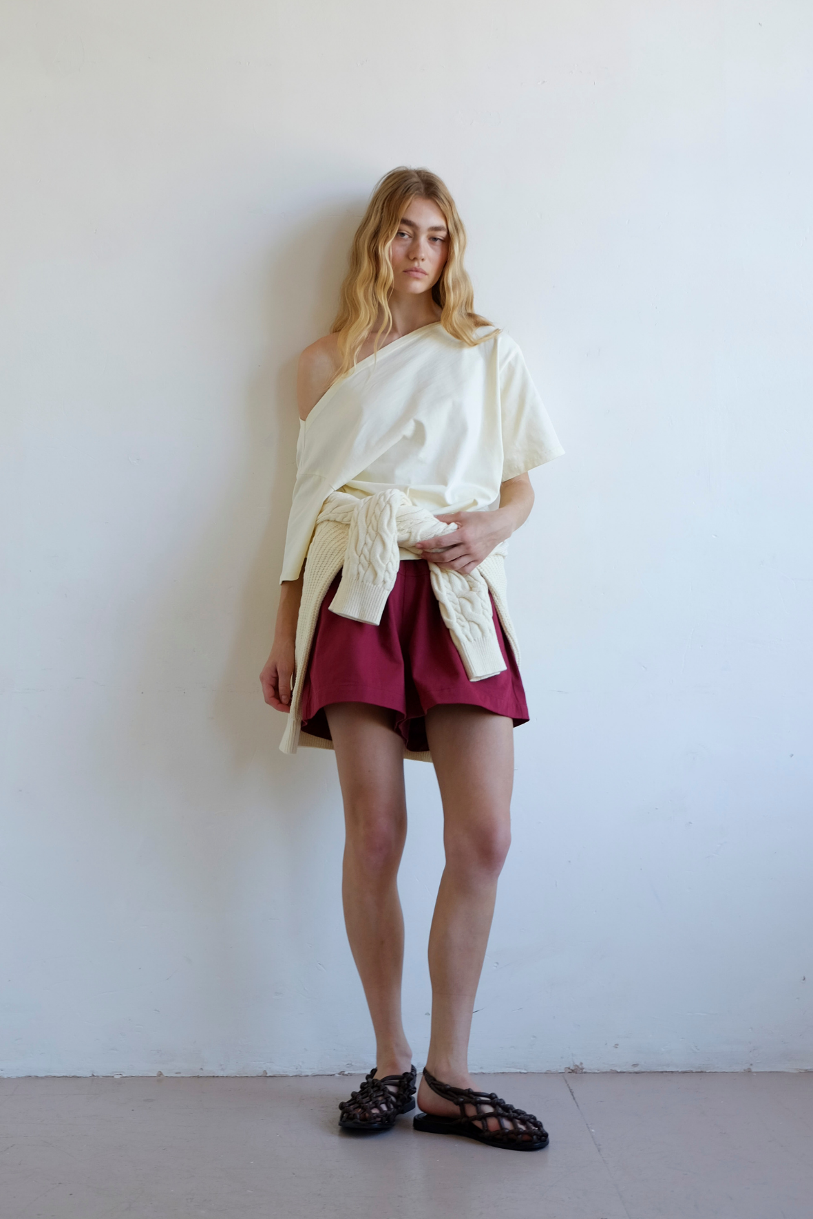 Asymmetrical Top - Butter