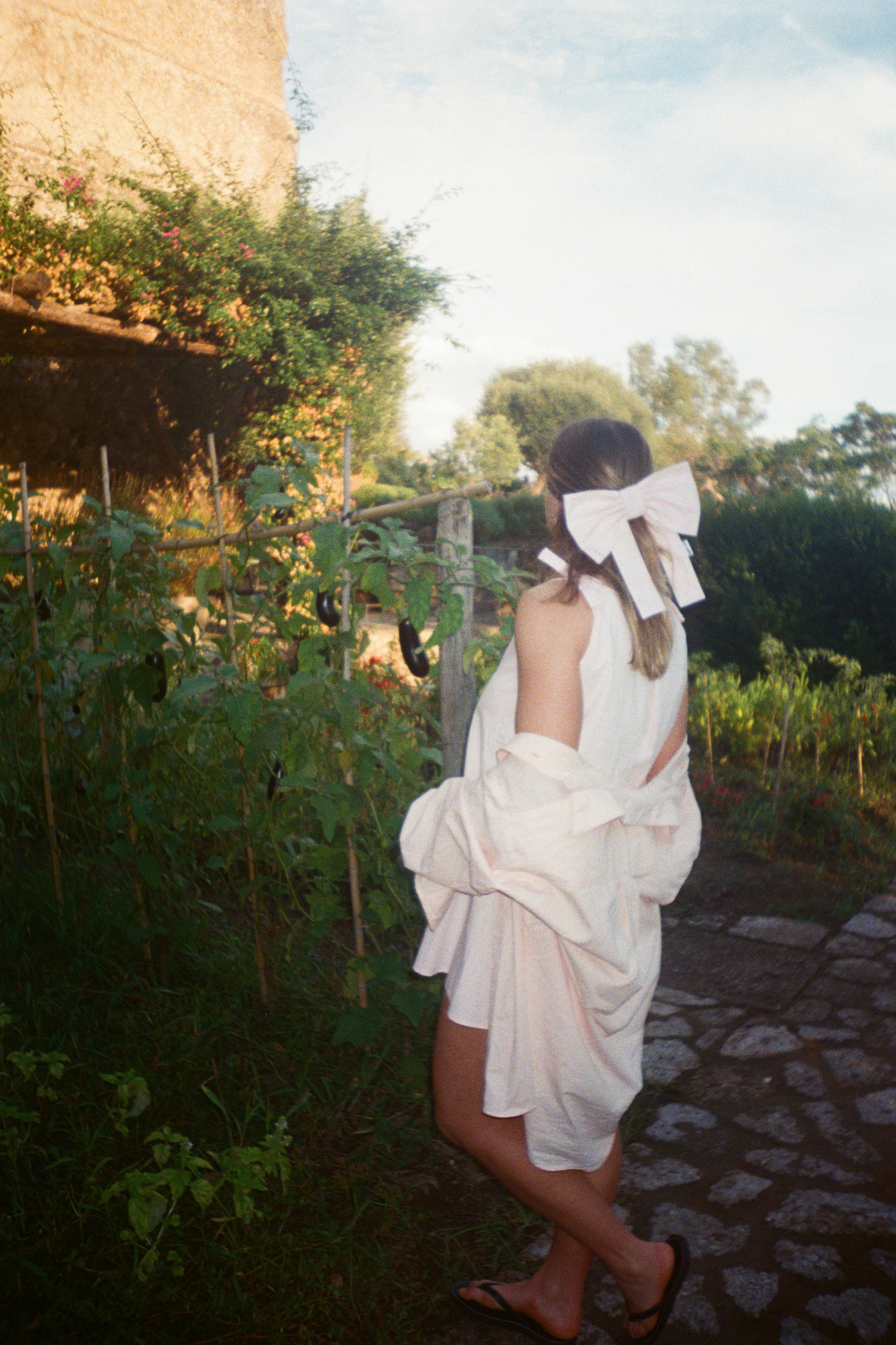 Georgie Hair Bow - Baby Pink