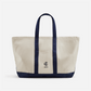 CPD Classico XL Tote - Navy/Cream