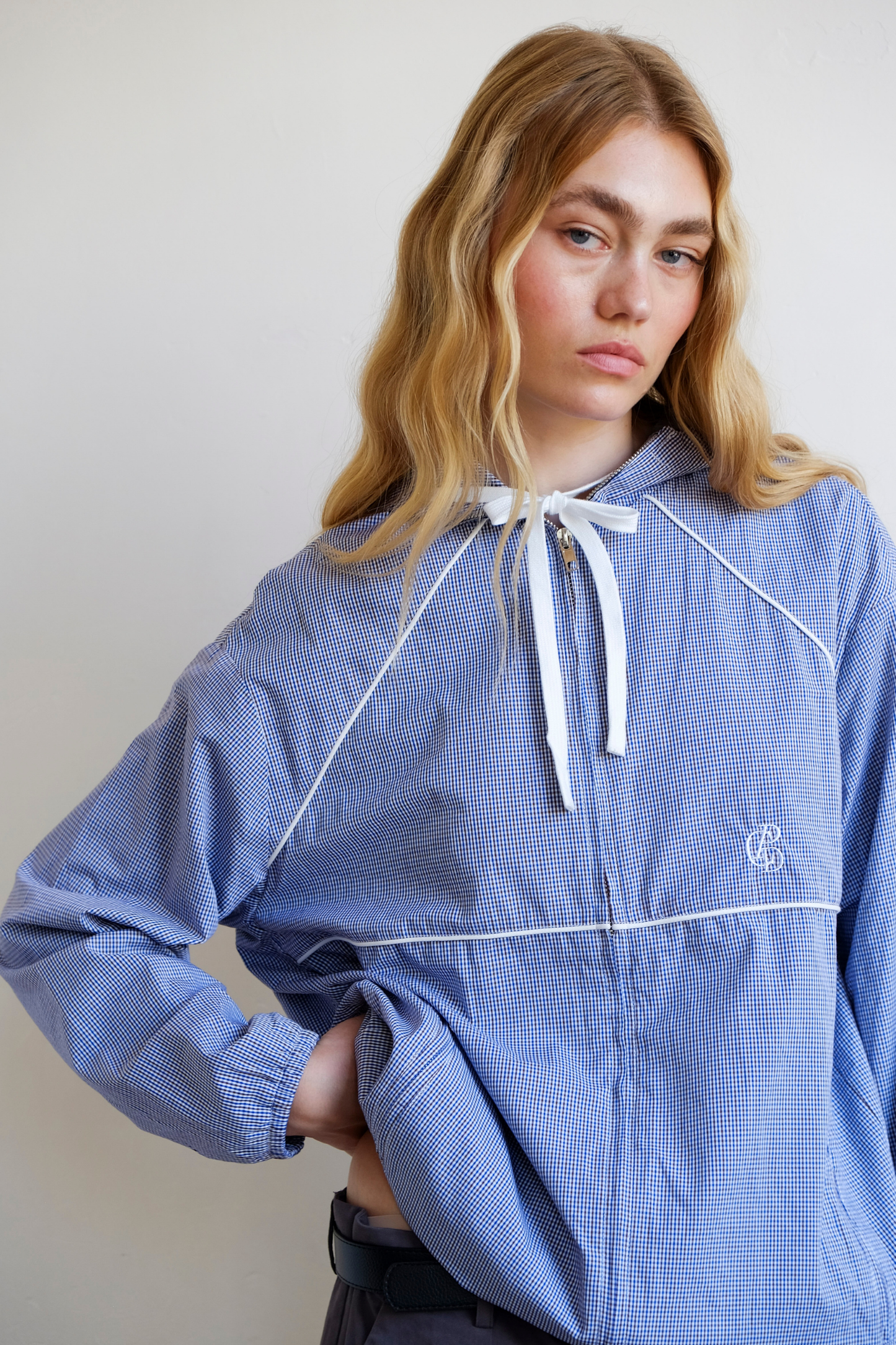 Prince Pullover - Navy Check