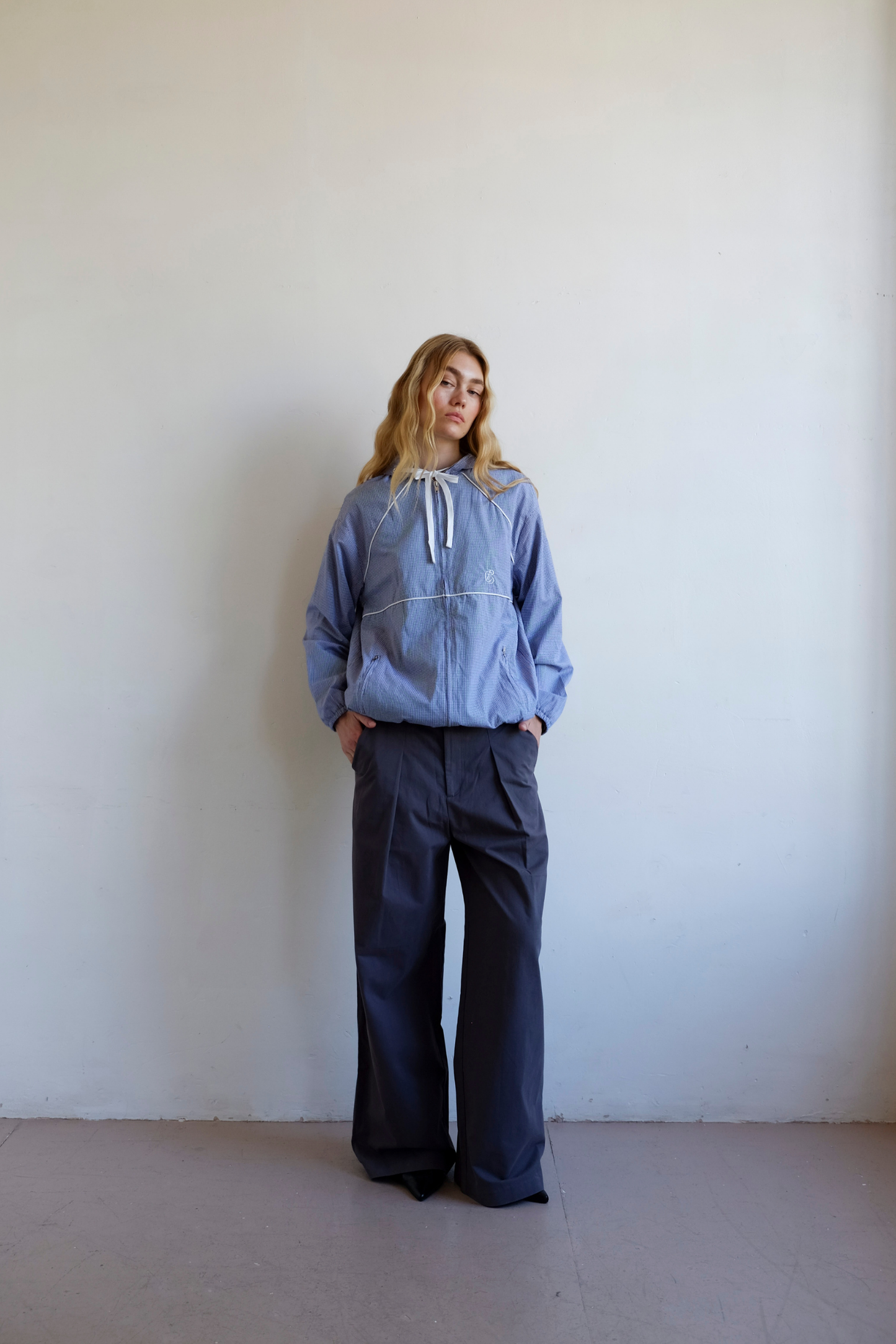 Prince Pullover - Navy Check