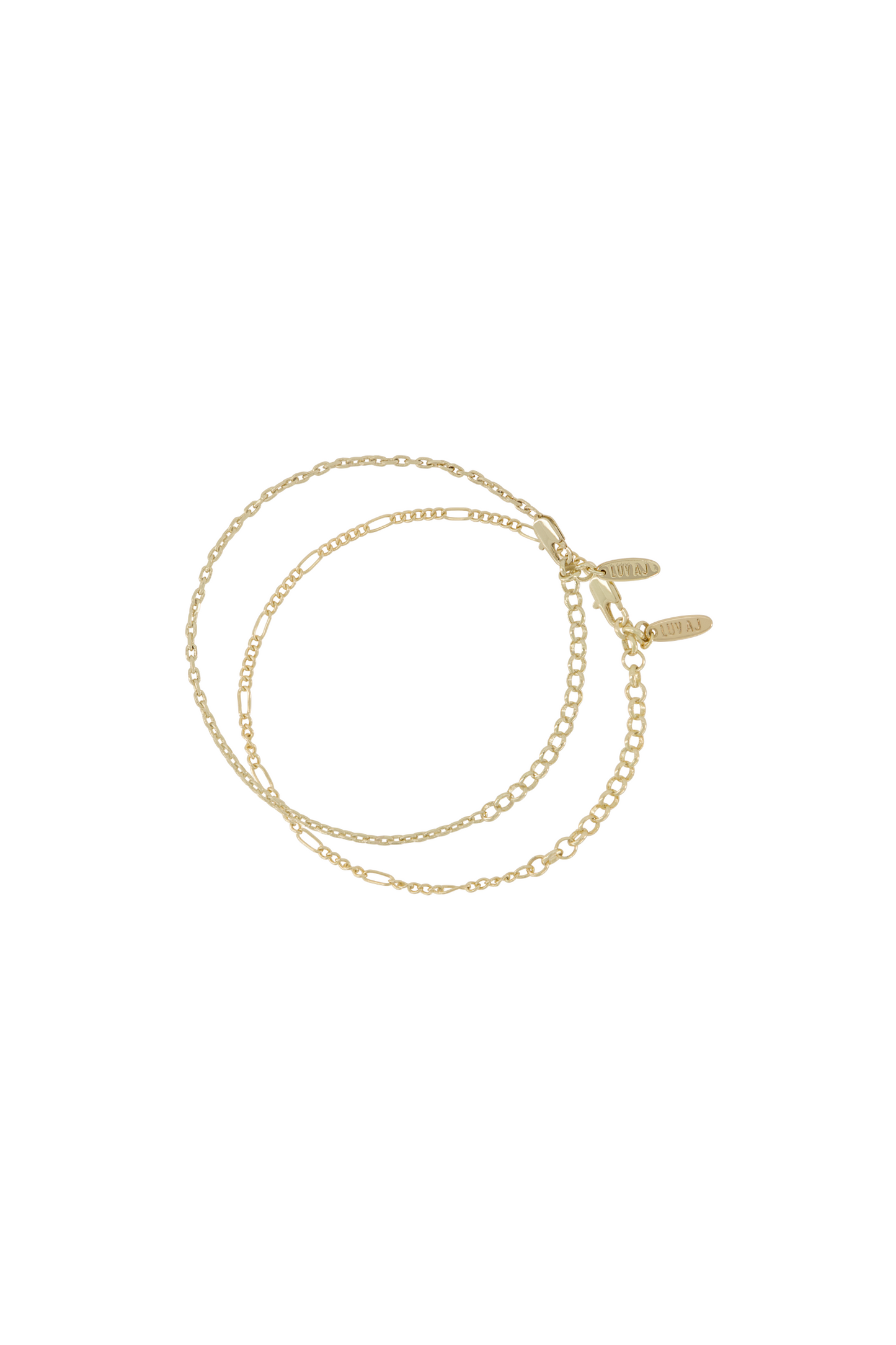 LUV AJ x COMMONPLACE Classico Anklet Set