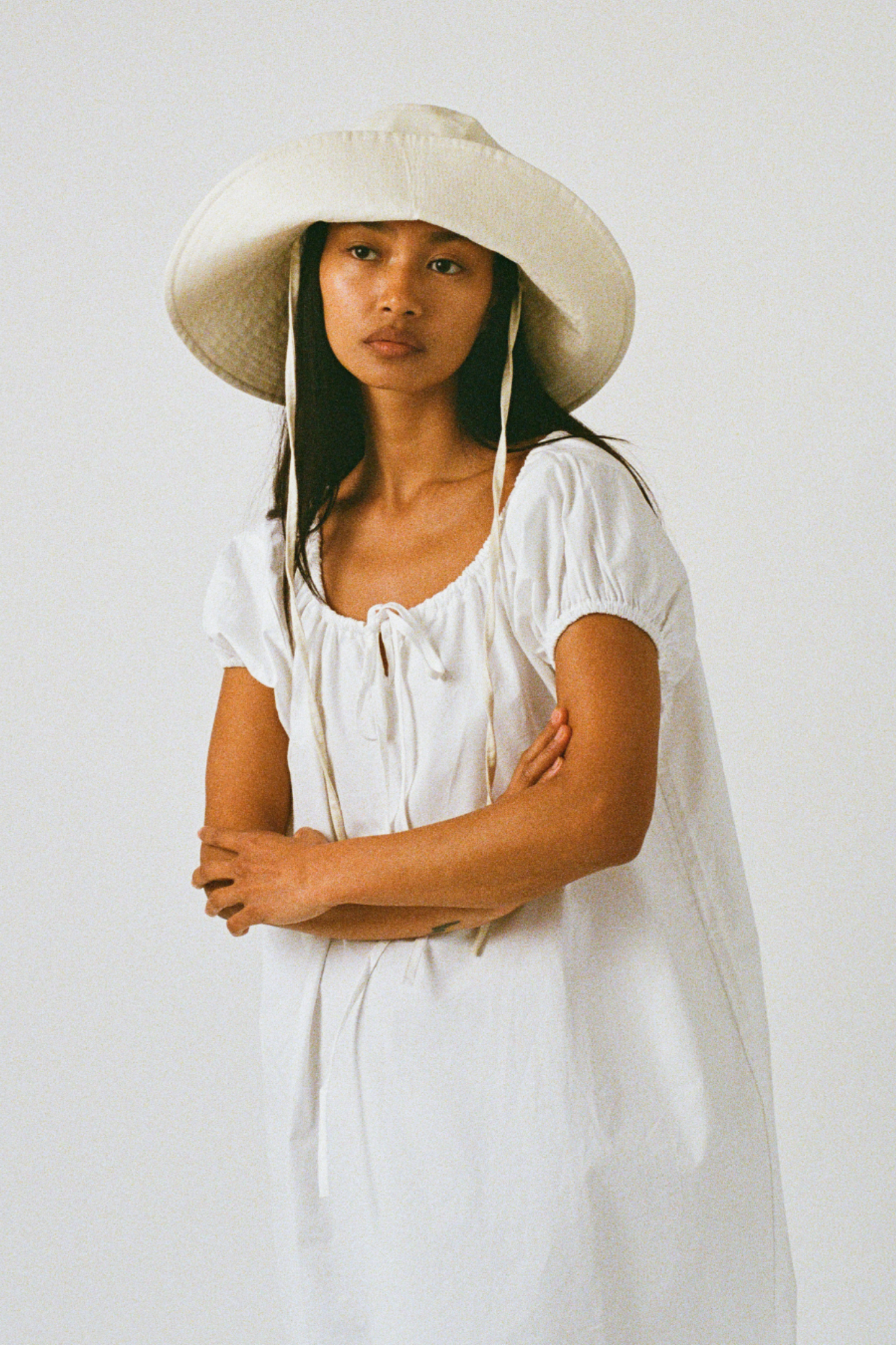 Garden Shed Dress - White