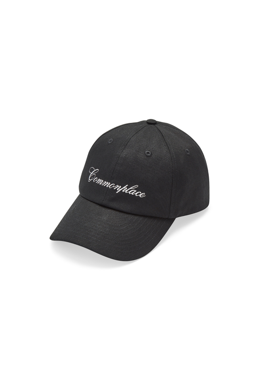 Cursive Cap - Black