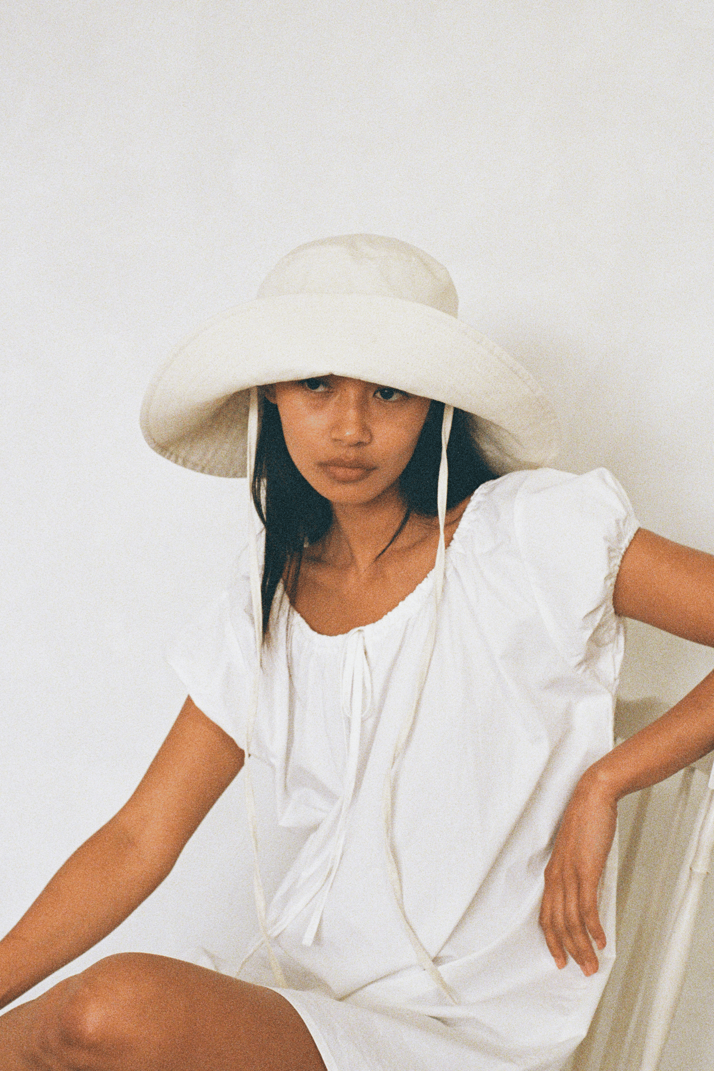 Garden Shed Dress - White