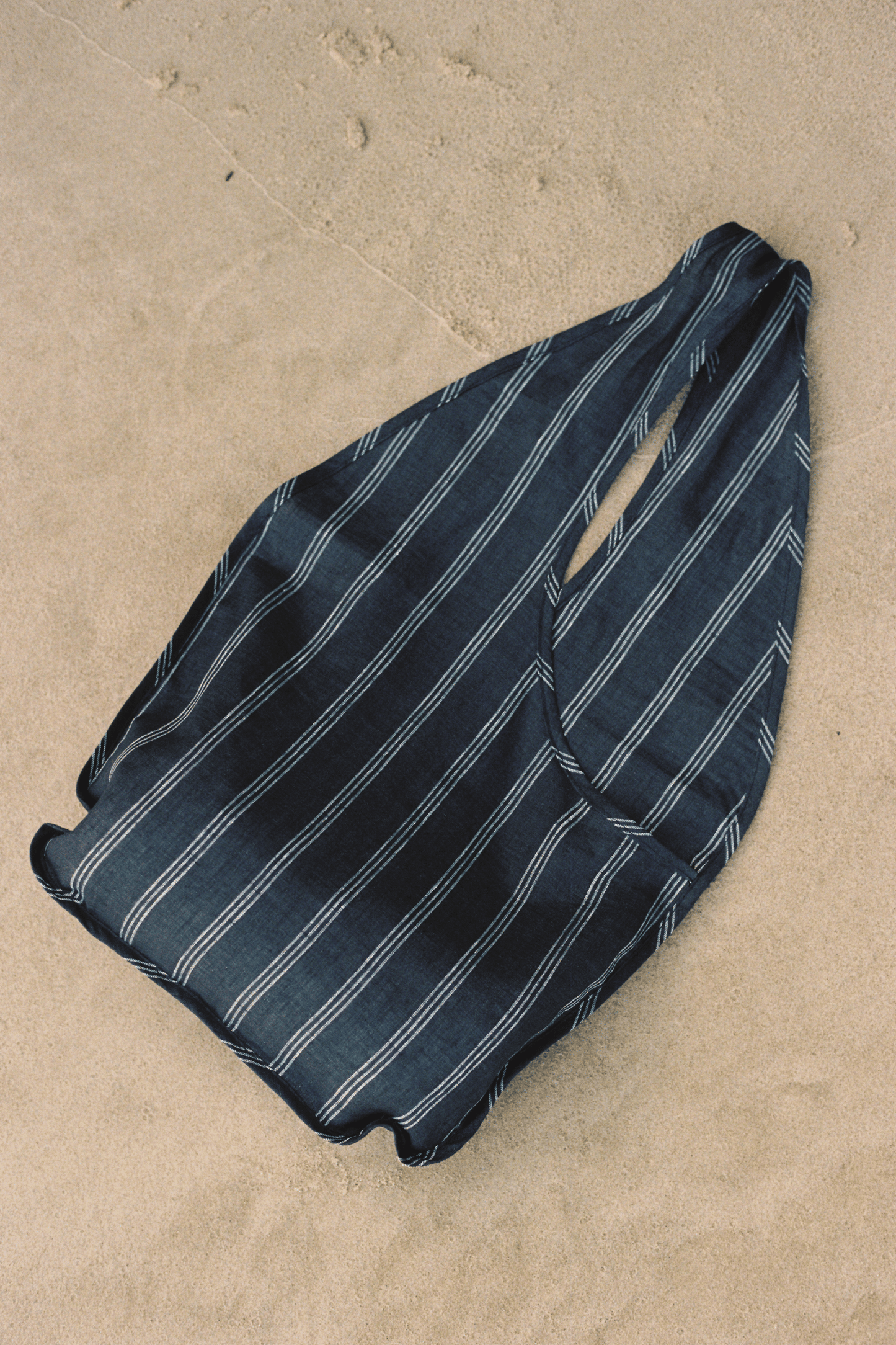 Holiday Bag - Navy / White Stripe