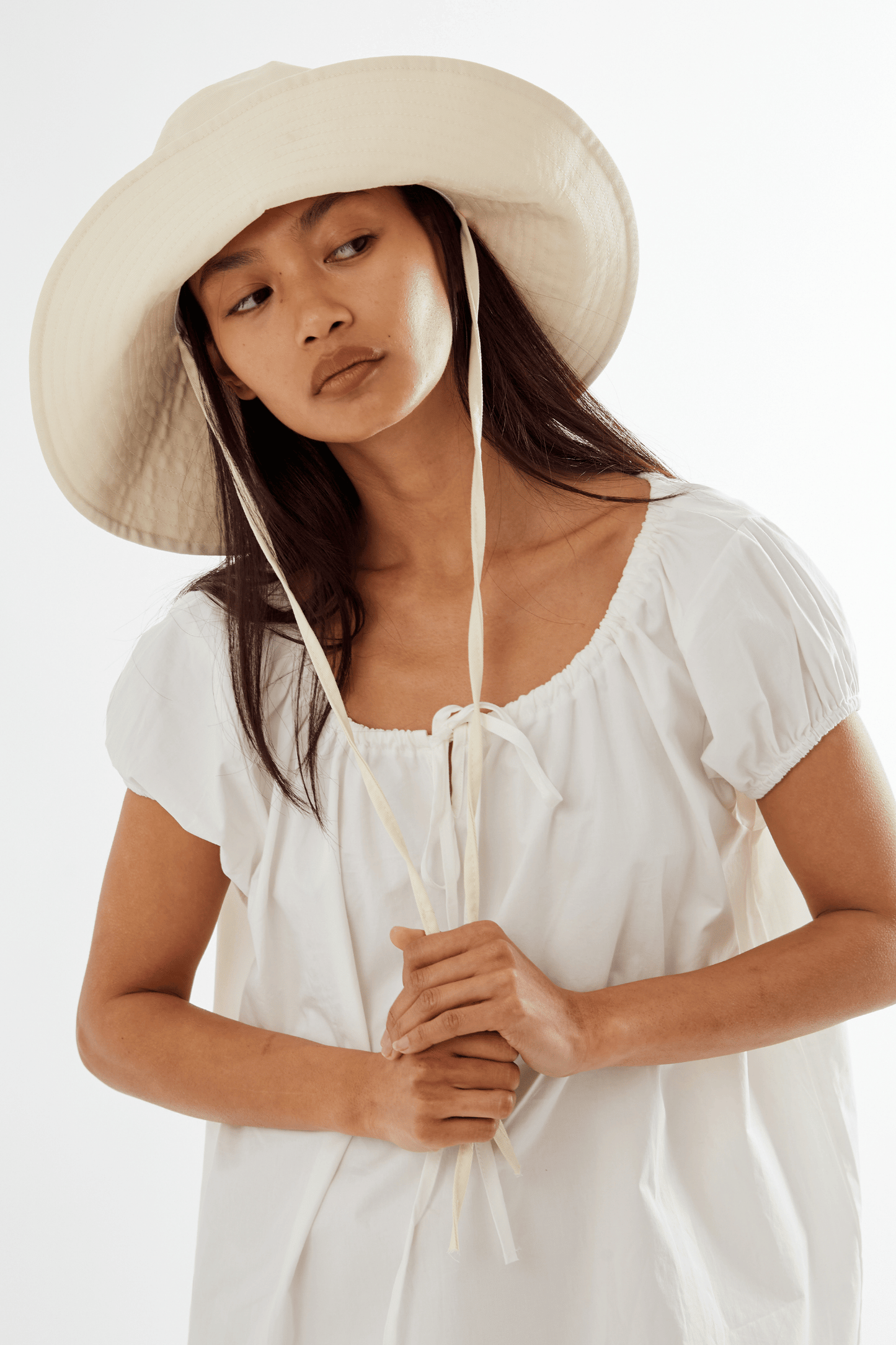 Rosemary Hat - Cream