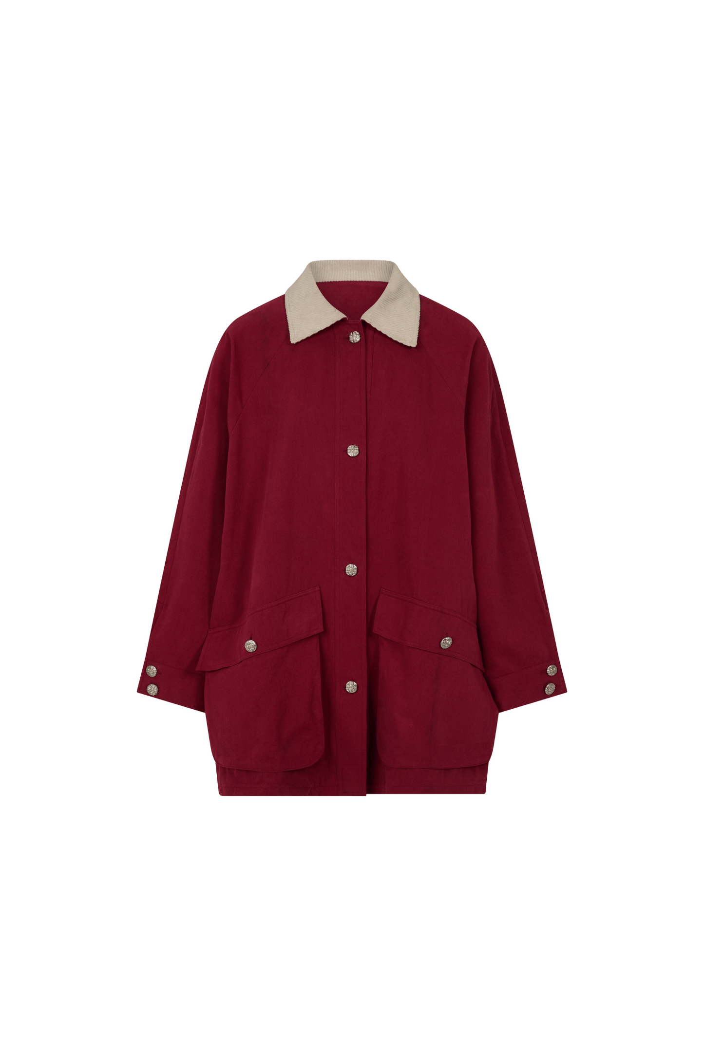 Down the Line Jacket - Maroon