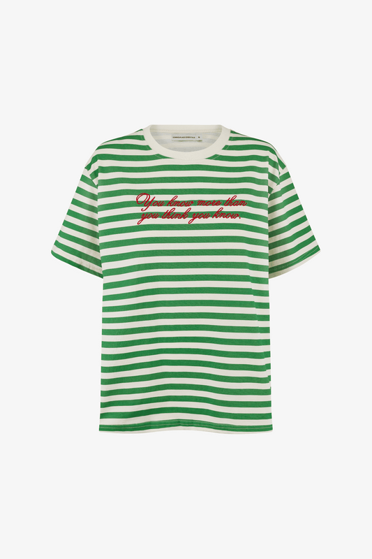 Morale T-Shirt - Green/White