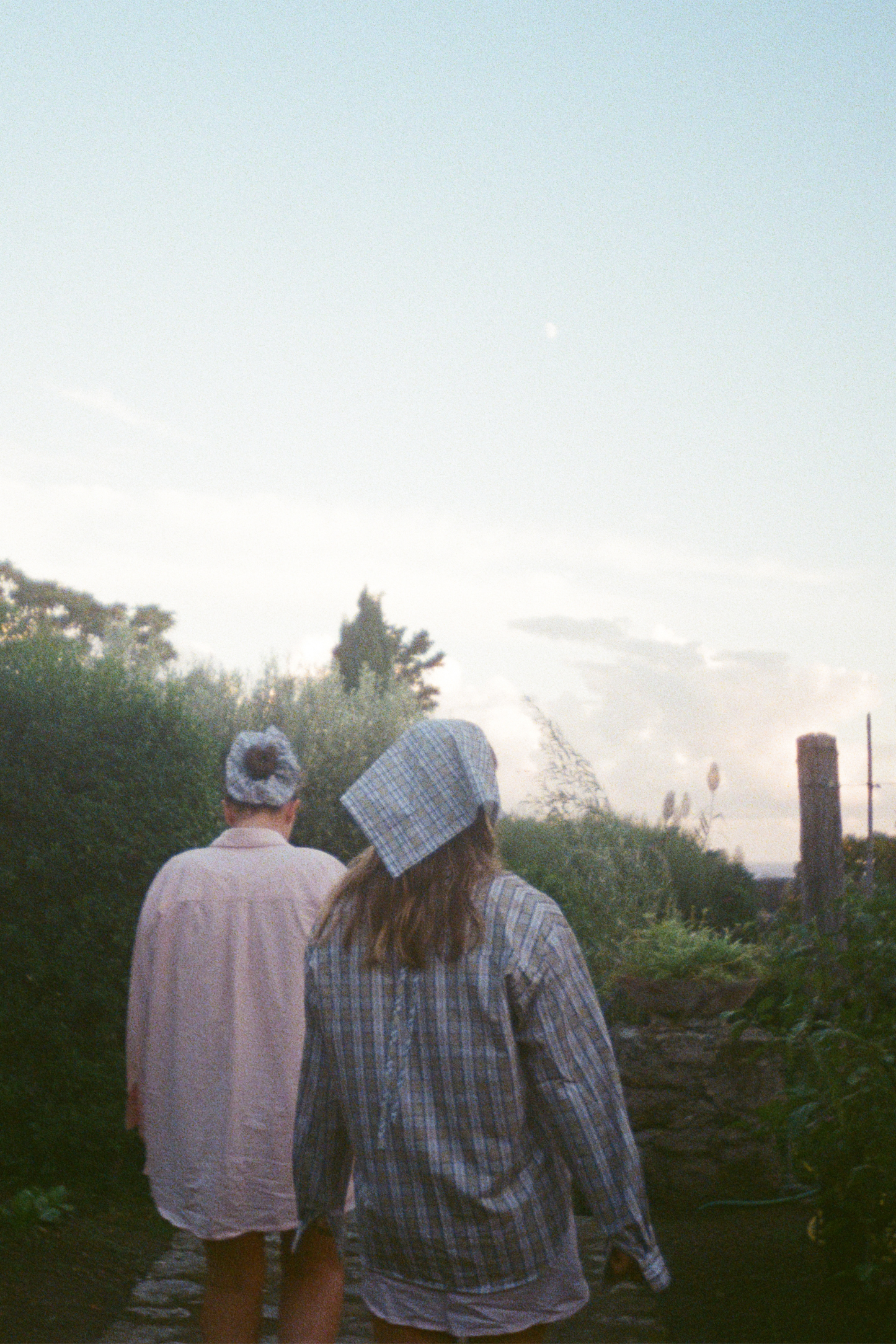 Michelle Headscarf - Sage Gingham