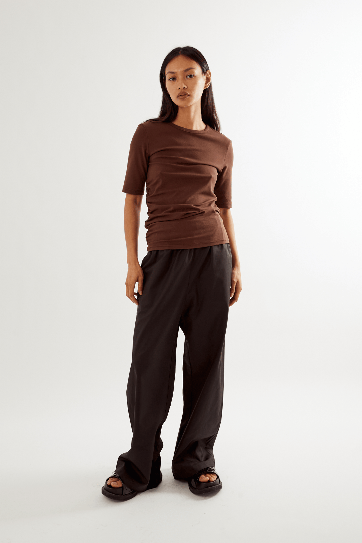 Libby Pull On Trouser - Black