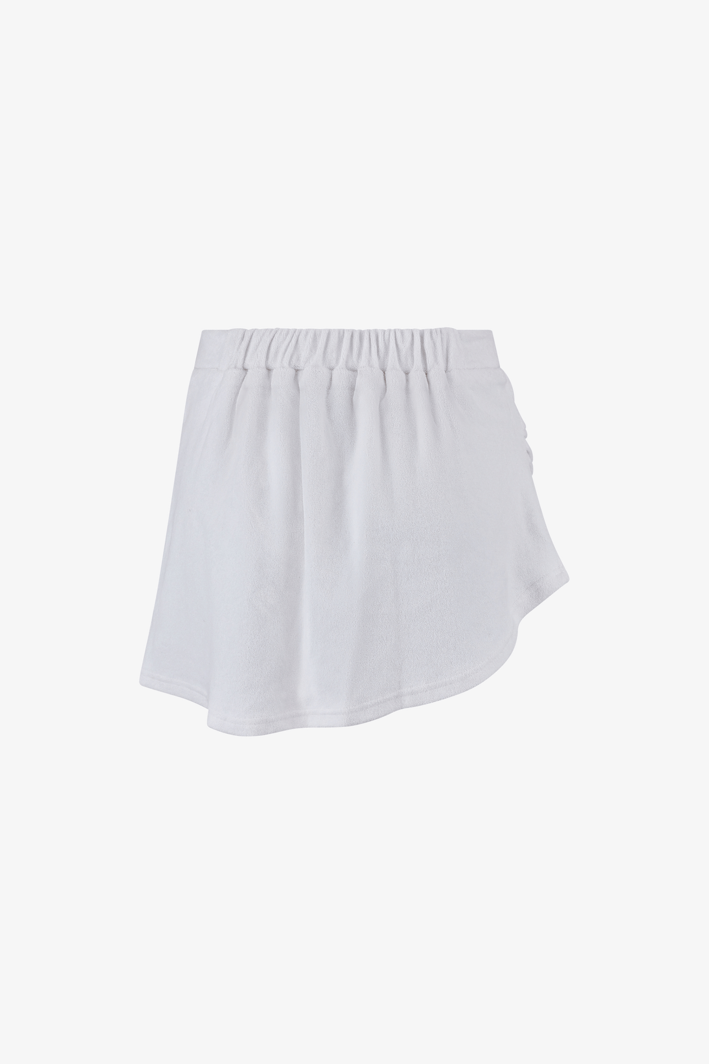 Terry Skirt - White