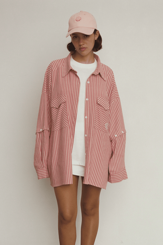 Classico Overshirt - Pink/Red