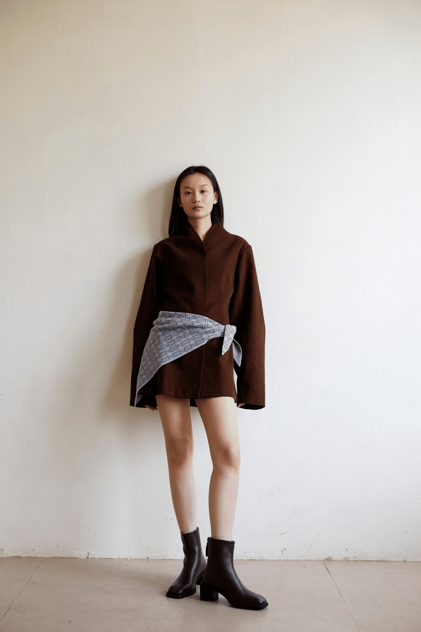 Brooklyn Square Toe Boot - Brown