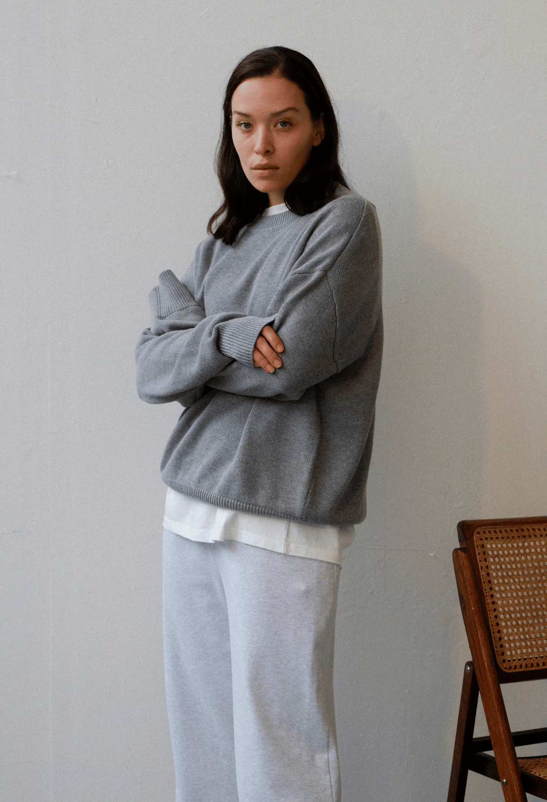 Knoll Knit - Grey