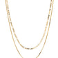 Cecilia Chain Necklace - Gold