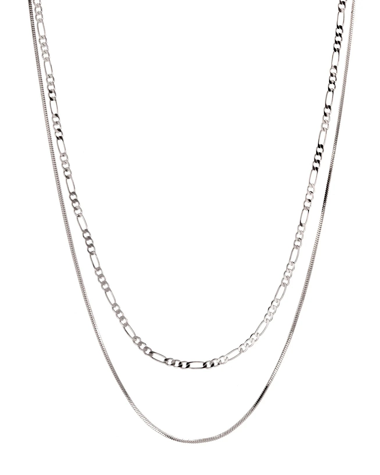 Cecilia Chain Necklace - Silver