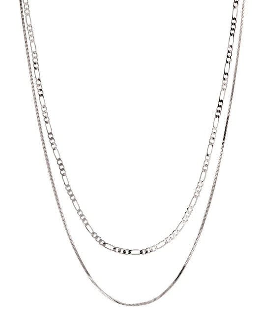 Cecilia Chain Necklace - Silver