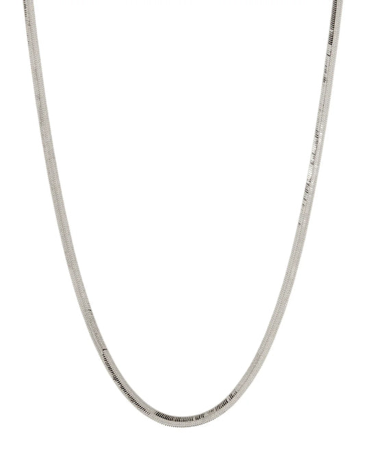 The Classique Herringbone Chain - Silver