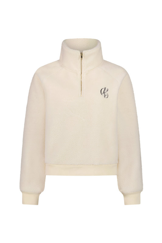 Sherpa Zip - Cream